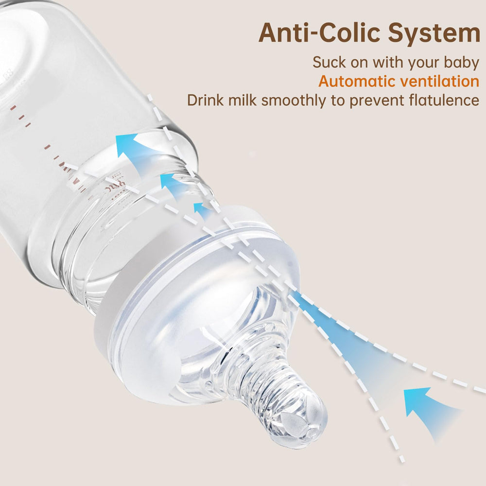 Ajrwiiy durable silicone nipple for Pigeon bottle withstands frequent washing