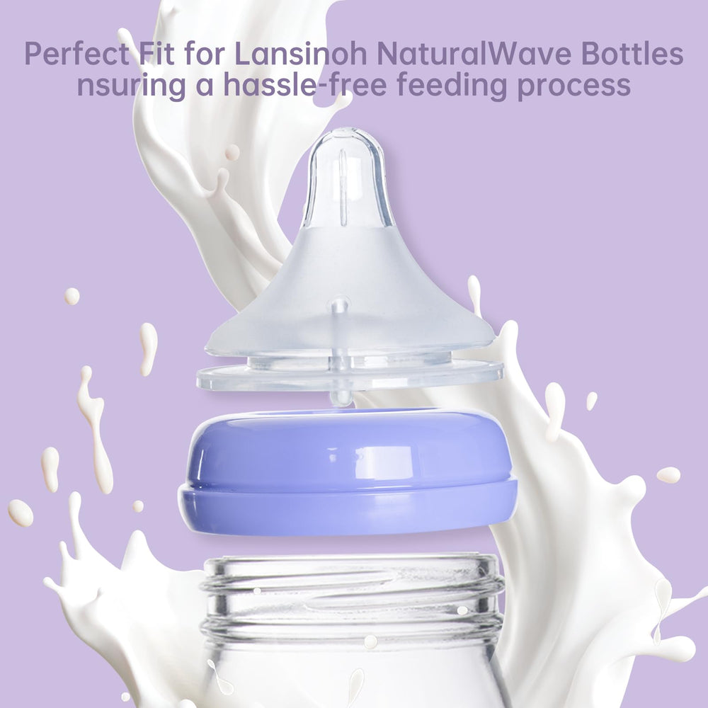 Ajrwiiy soft silicone nipple enables gentle latch and smooth feeding