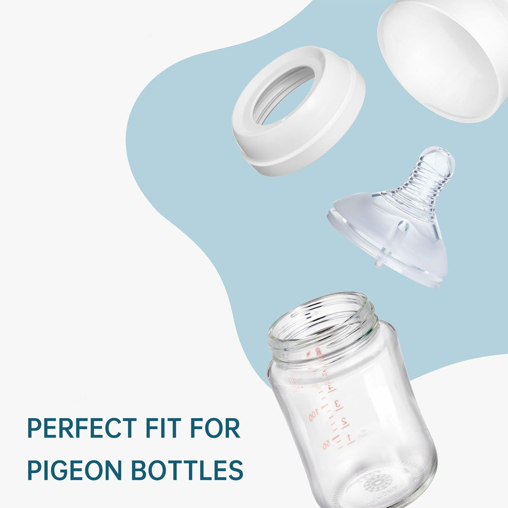 Ajrwiiy bottle nipple no-spill design demonstrates mess-free feeding.
