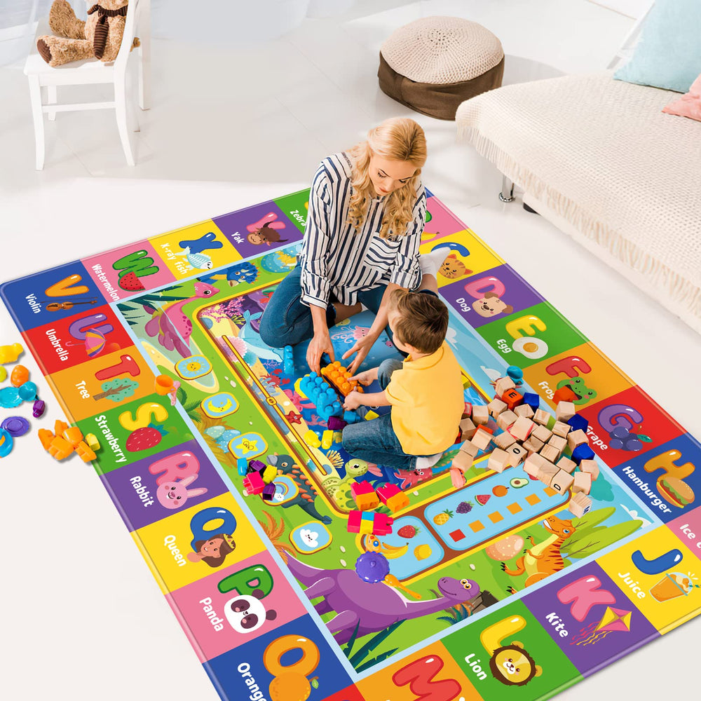 AKASISRUG folding packaging may cause temporary wrinkles; air out 12 hours for best appearance