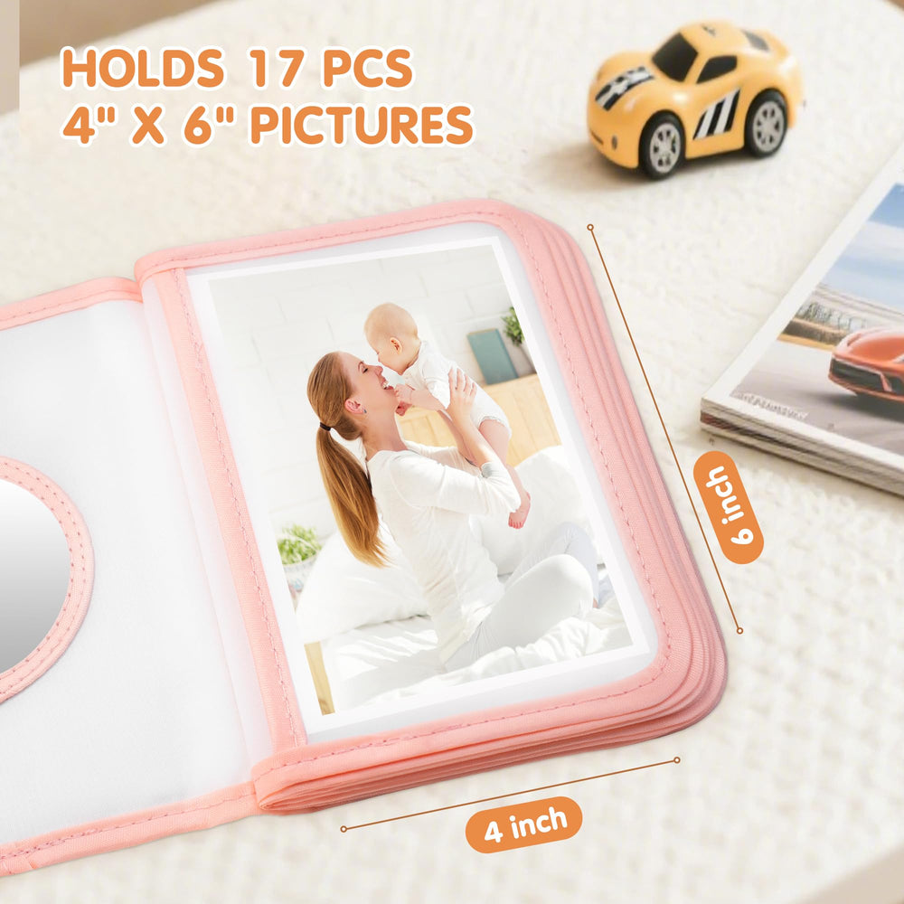 AKAYOK baby mirror inside encourages exploration and recognition.