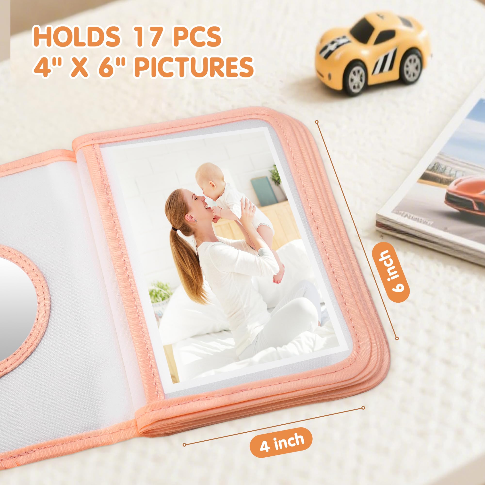 AKAYOK Compact book fits little hands for easy viewing