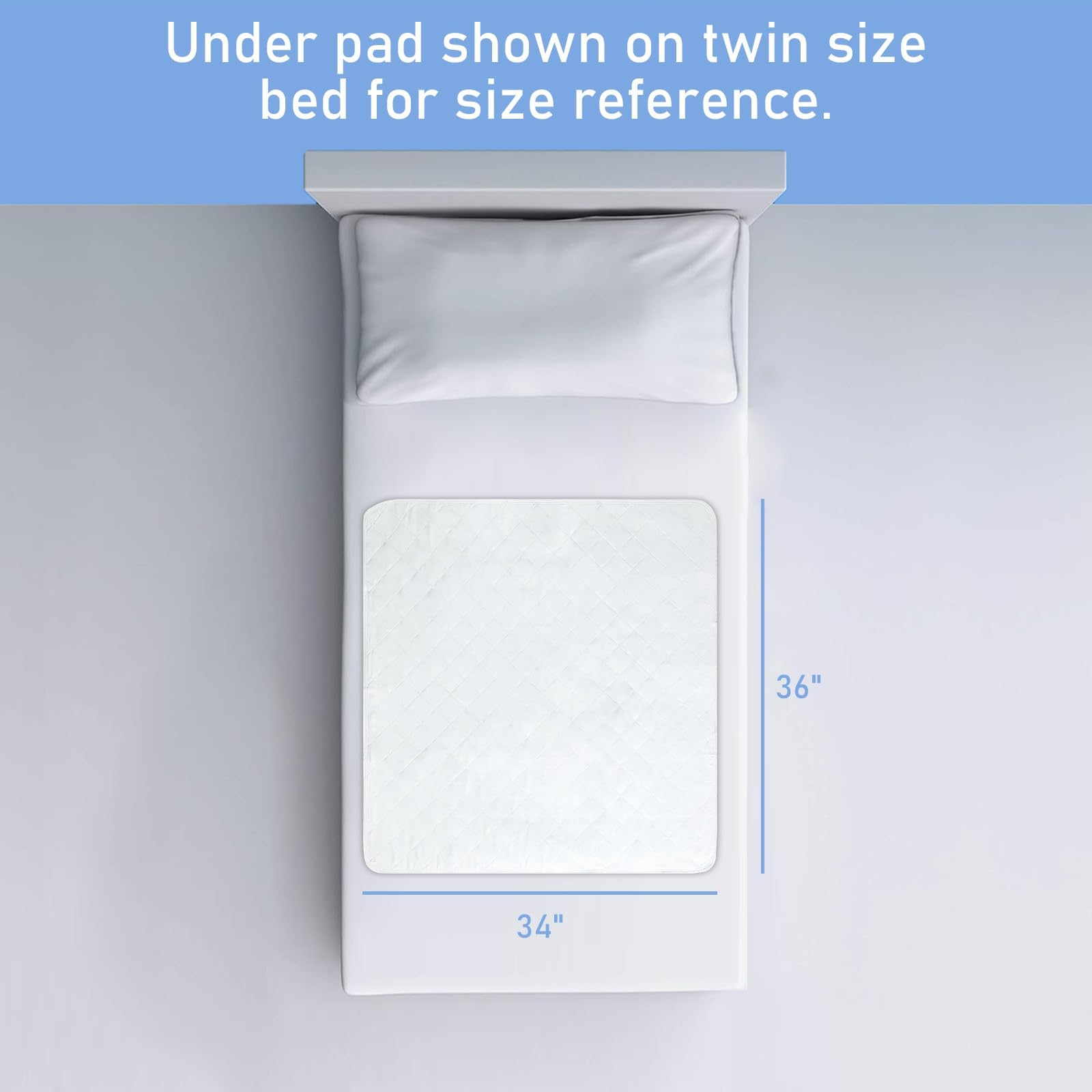 Akicia potty-training bed pads aiding independent learning.