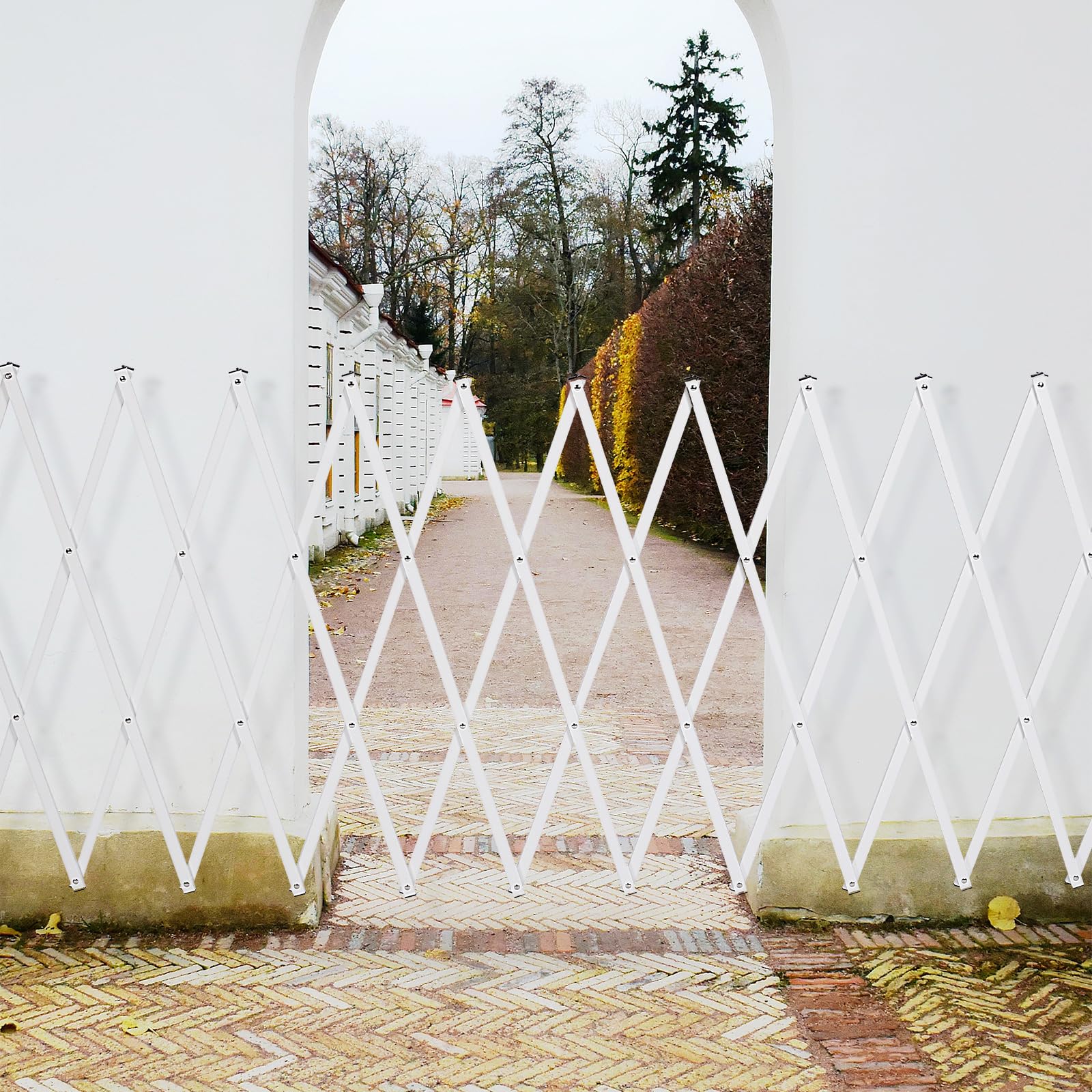 Height-adjustable bottom on AkiiGer barrier fence for uneven floors
