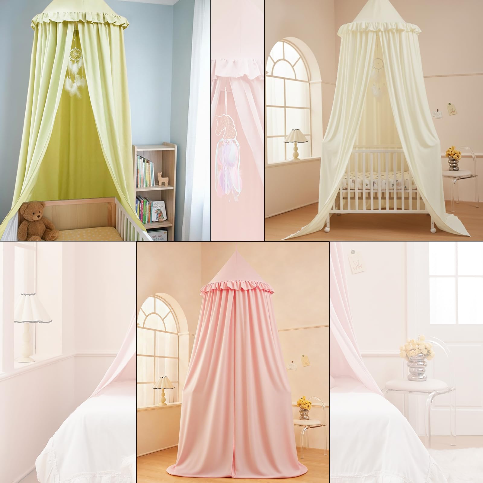 Akiky dreamcatcher detail adds decorative charm to nursery