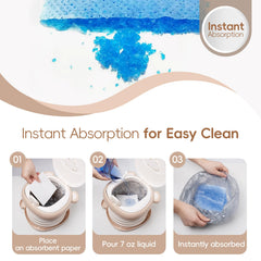 AKIMRABY absorbent paper provides quick cleanup after accidents on the road.