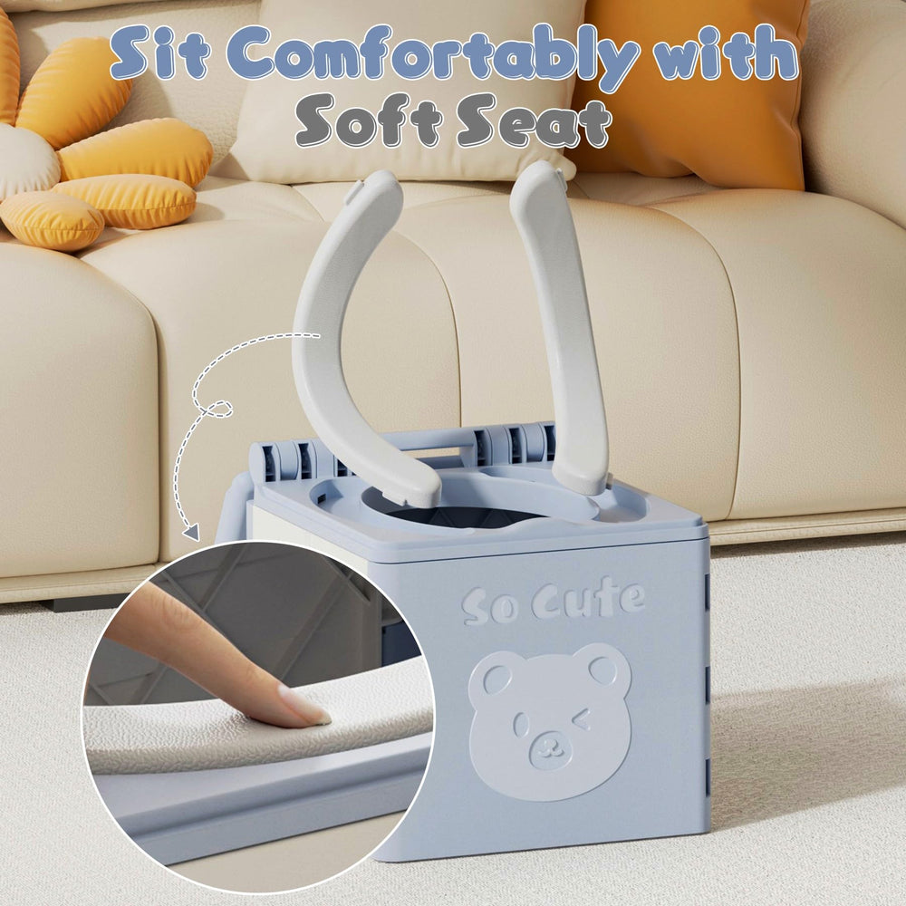 AKIMRABY potty bags and absorbent pads ensure cleanups on the go.