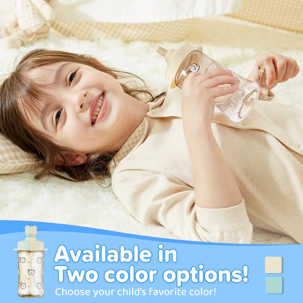 AKIOOM dishwasher-safe sippy cup for quick cleanup after meals
