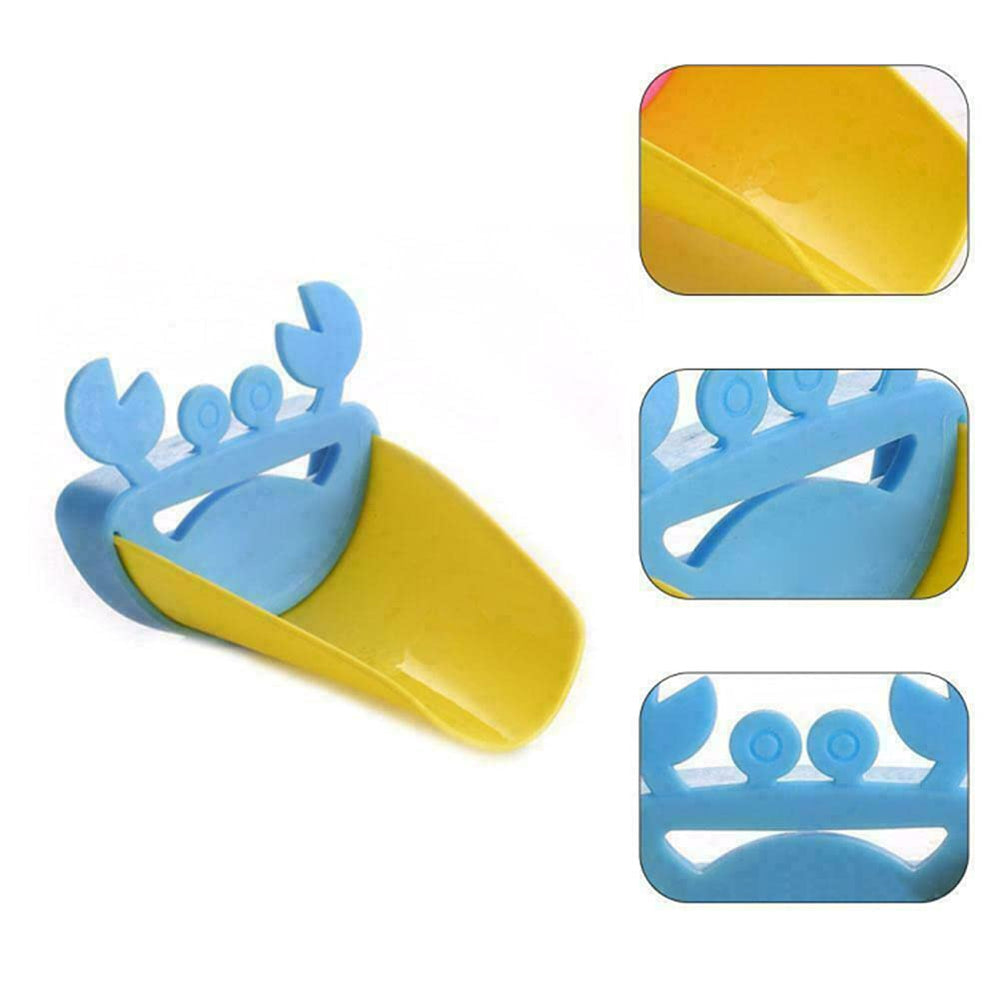 AKOAK crab-blue arc design directs water for easy access