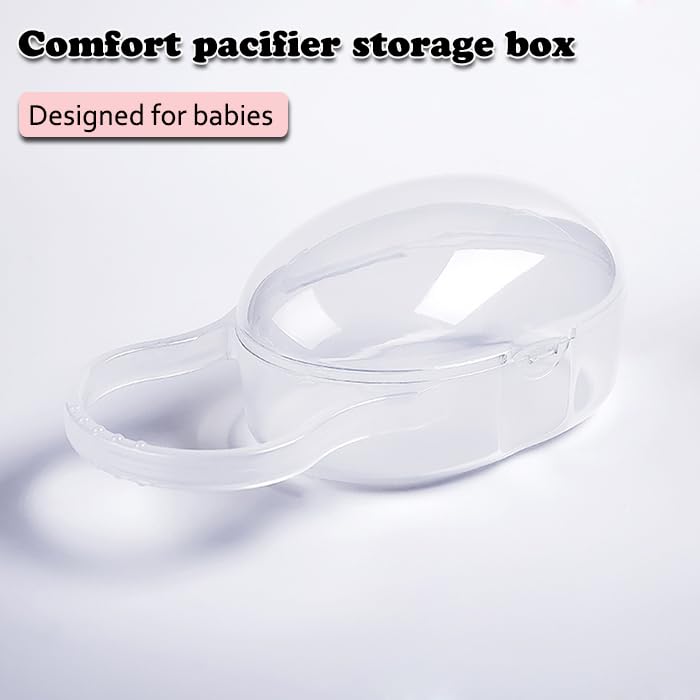 AKOAK pacifier box made from BPA-free food-grade PP material.