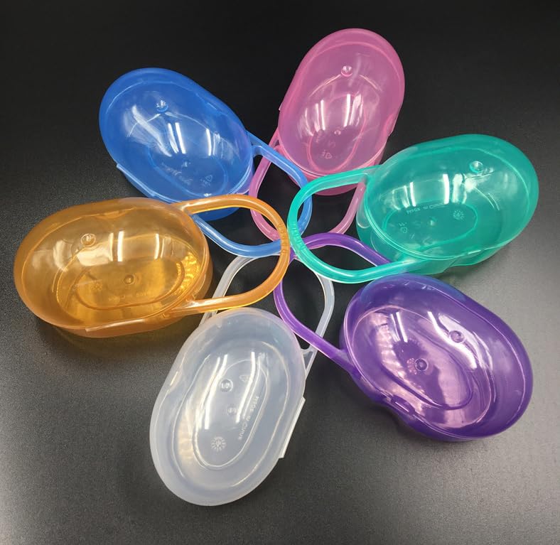 Two-pack AKOAK pacifier box in green for quick replacements.