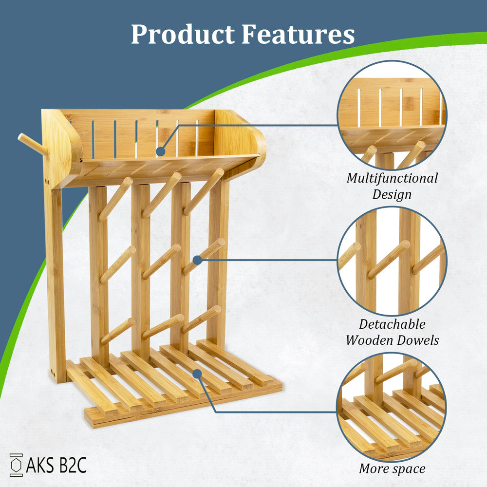 AKS B2C wooden frame provides reliable support for drying feeding items