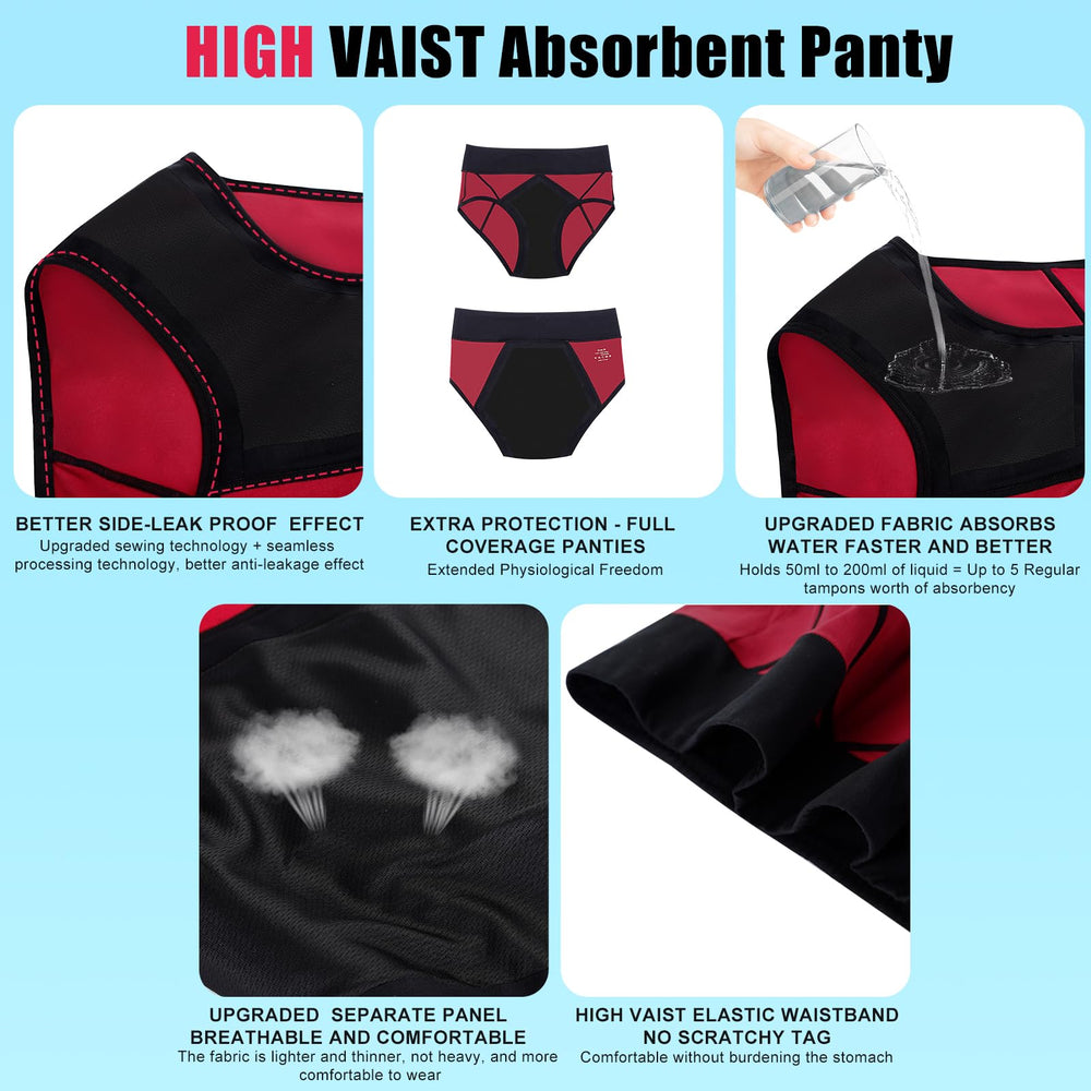 Akvsops Postpartum protection underwear designed for discreet, secure recovery