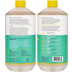 Alaffia eucalyptus mint bubble bath foam for a refreshing, calming bathtime ritual.