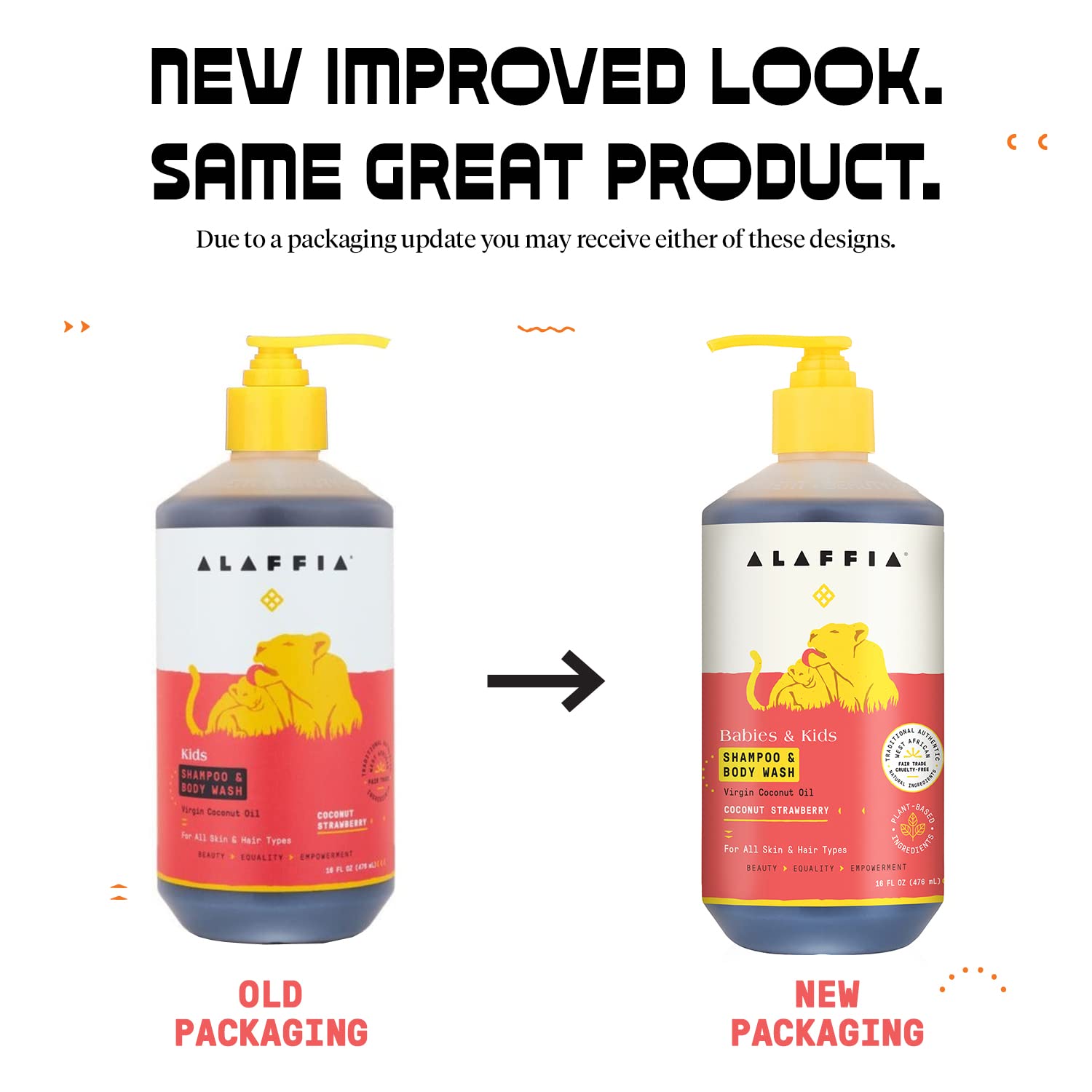 Alaffia baby bath time scene showing mild lather ideal for delicate hair.