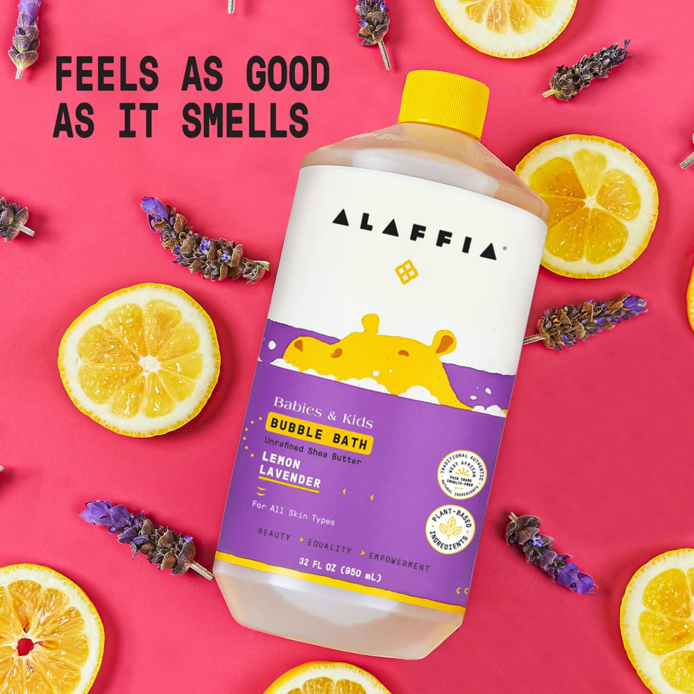 Ethical sourcing and fair-trade shea butter highlighted in Alaffia products.