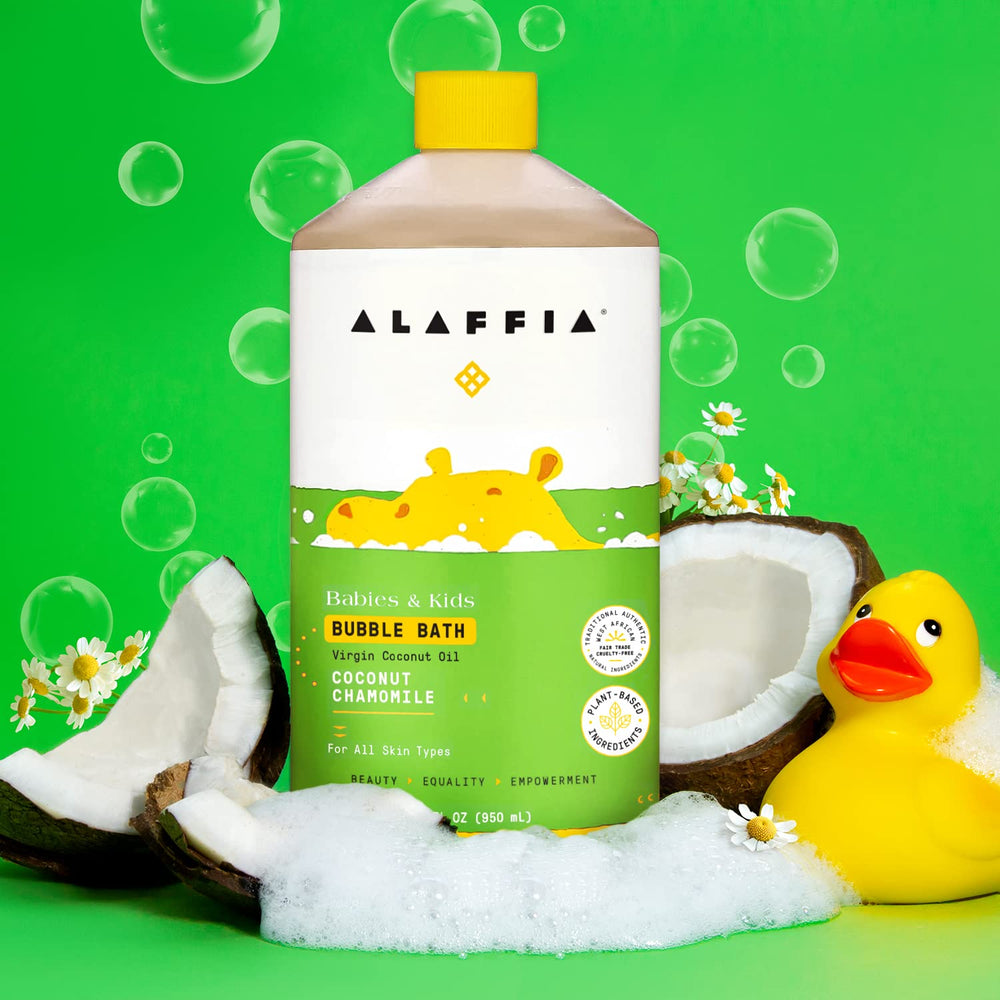 Fair Trade shea butter packaging reflects Alaffia’s community empowerment mission.