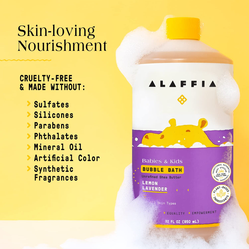 Two-pack 32 oz bottles shown for family-friendly bath time convenience.