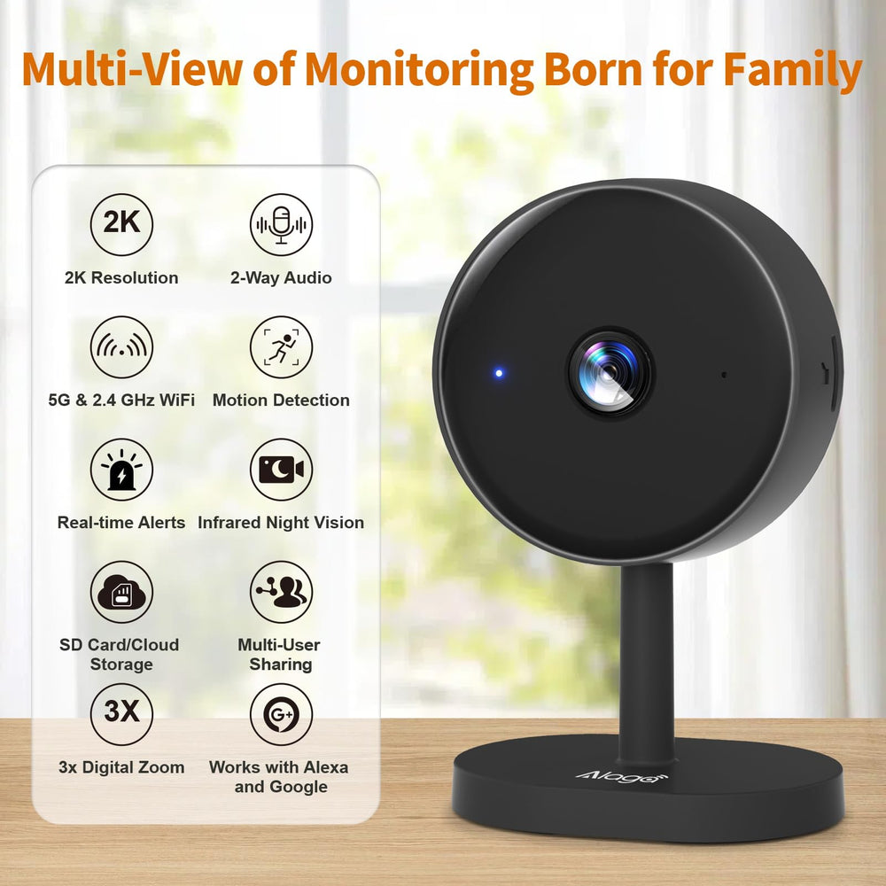 Alaga 2K clarity night vision captures crisp detail in darkness