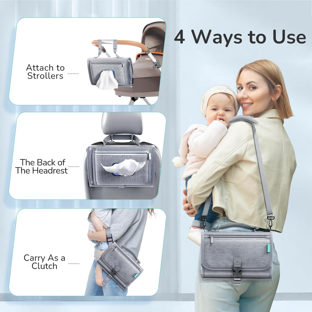 Alatino folded design stays compact for travel and storage.