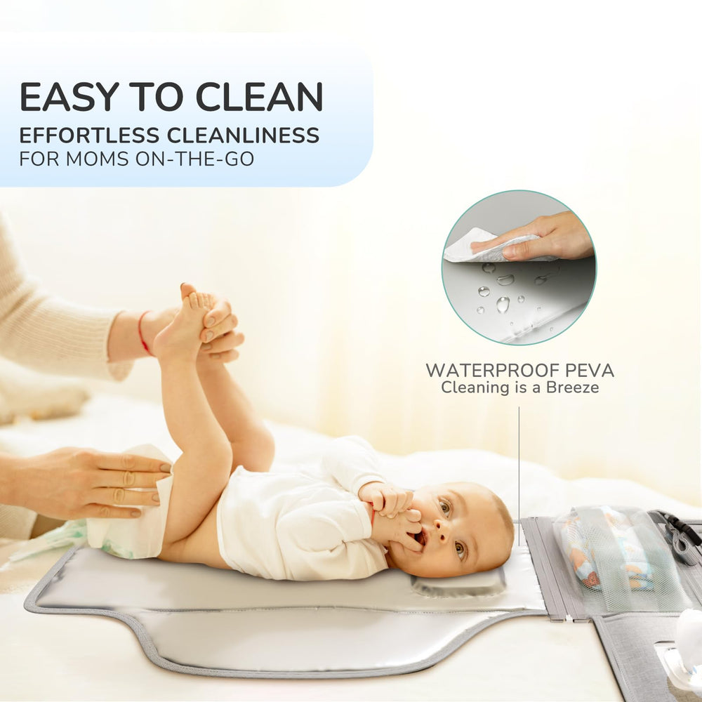 Alatino waterproof surface cleans easily after messes and spills.