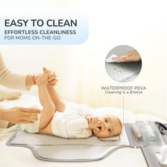 Alatino waterproof surface cleans easily after messes and spills.