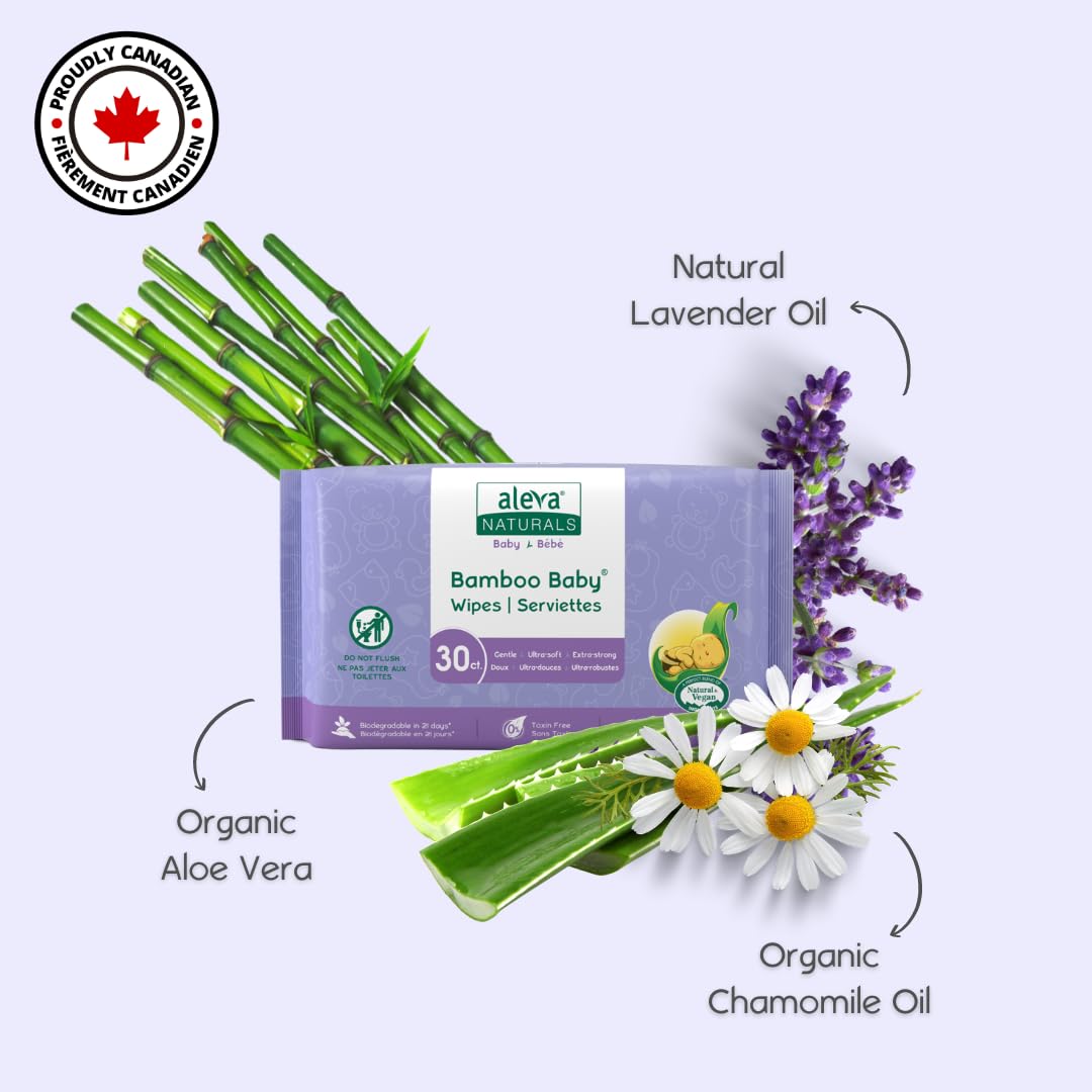 Aleva Naturals 17x20 cm wipe size provides generous mess-free coverage during changes.