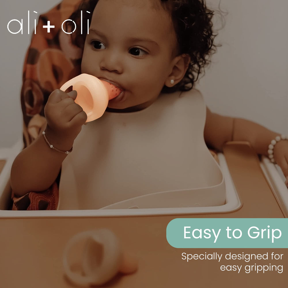 Ali+Oli dishwasher-safe feeder for quick, easy cleaning.