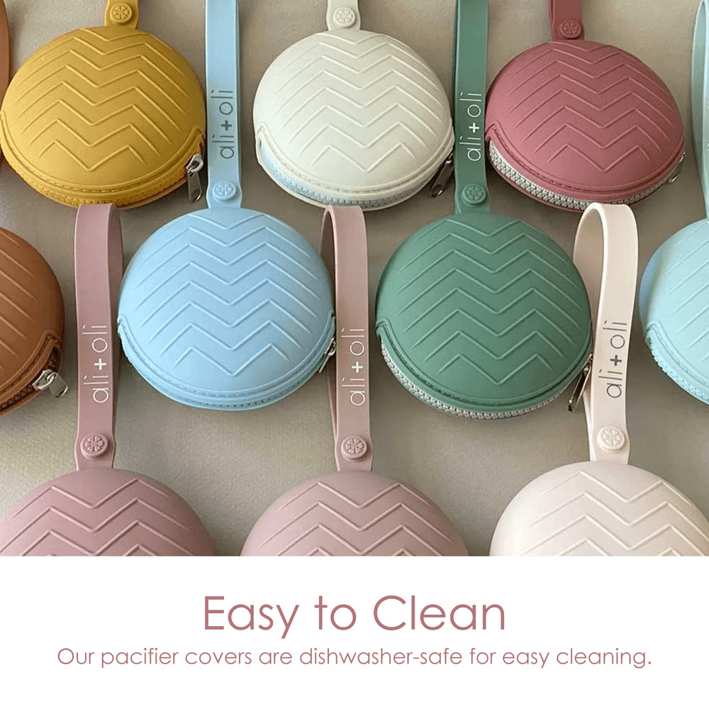 Ali+Oli dishwasher-safe silicone case for easy sterilization on the go