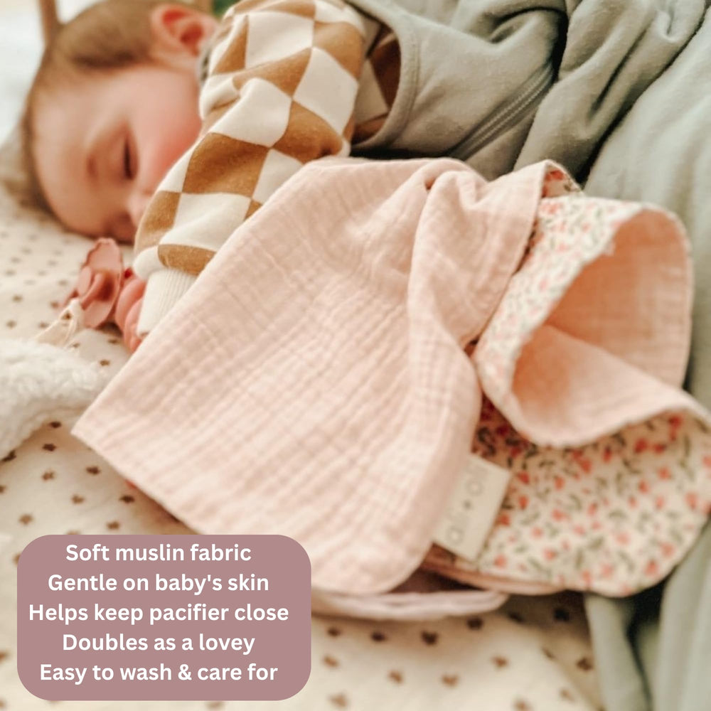 Ali+Oli machine-washable lovey stays soft with every wash.