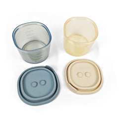 Ali+Oli containers are microwave, freezer, and dishwasher safe for busy families.