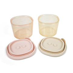 Ali+Oli containers are microwave, freezer, and dishwasher safe for busy families