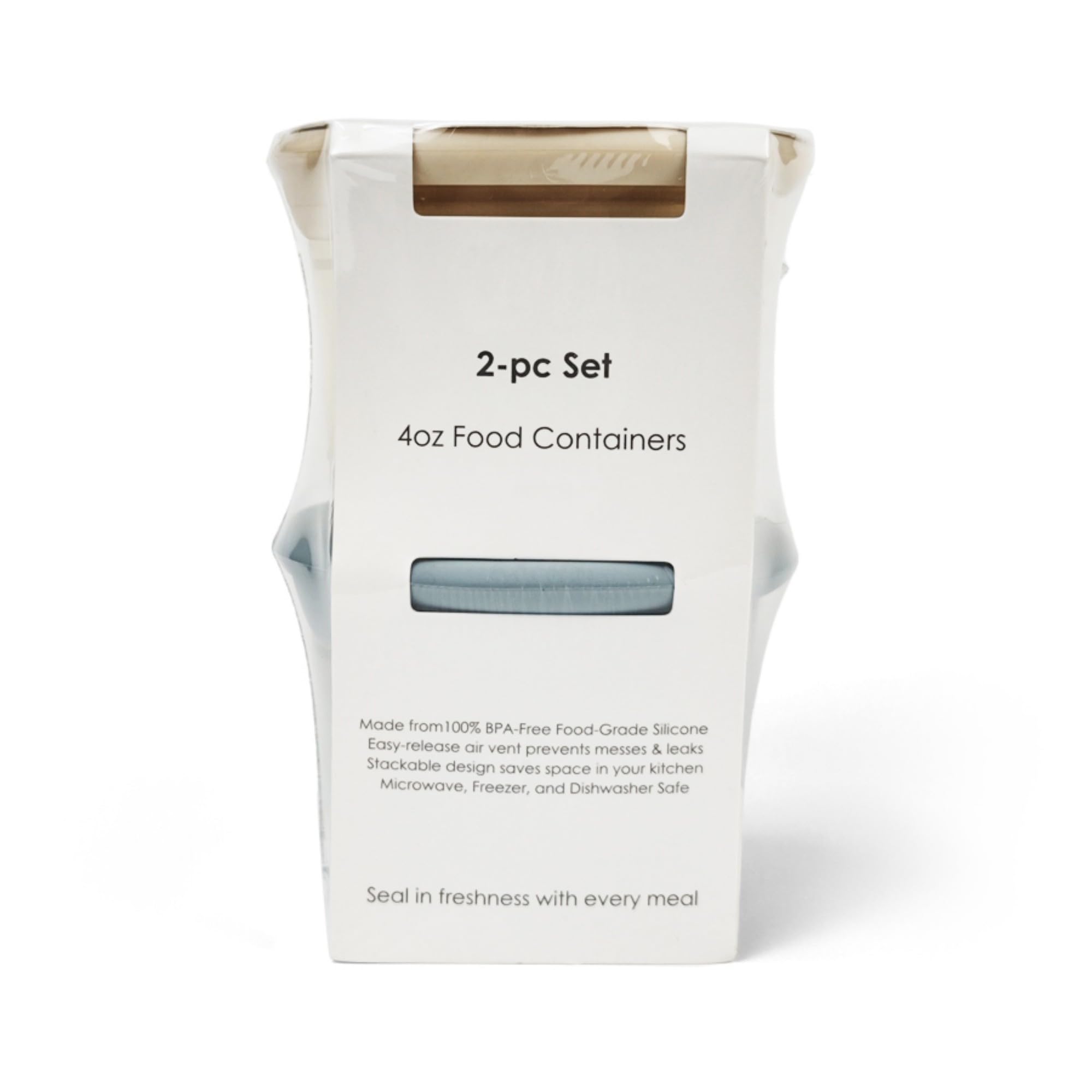 Ali+Oli 4oz portions ideal for breast milk and purees.