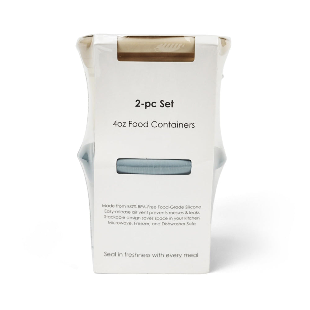 Ali+Oli 4oz portions ideal for breast milk and purees.