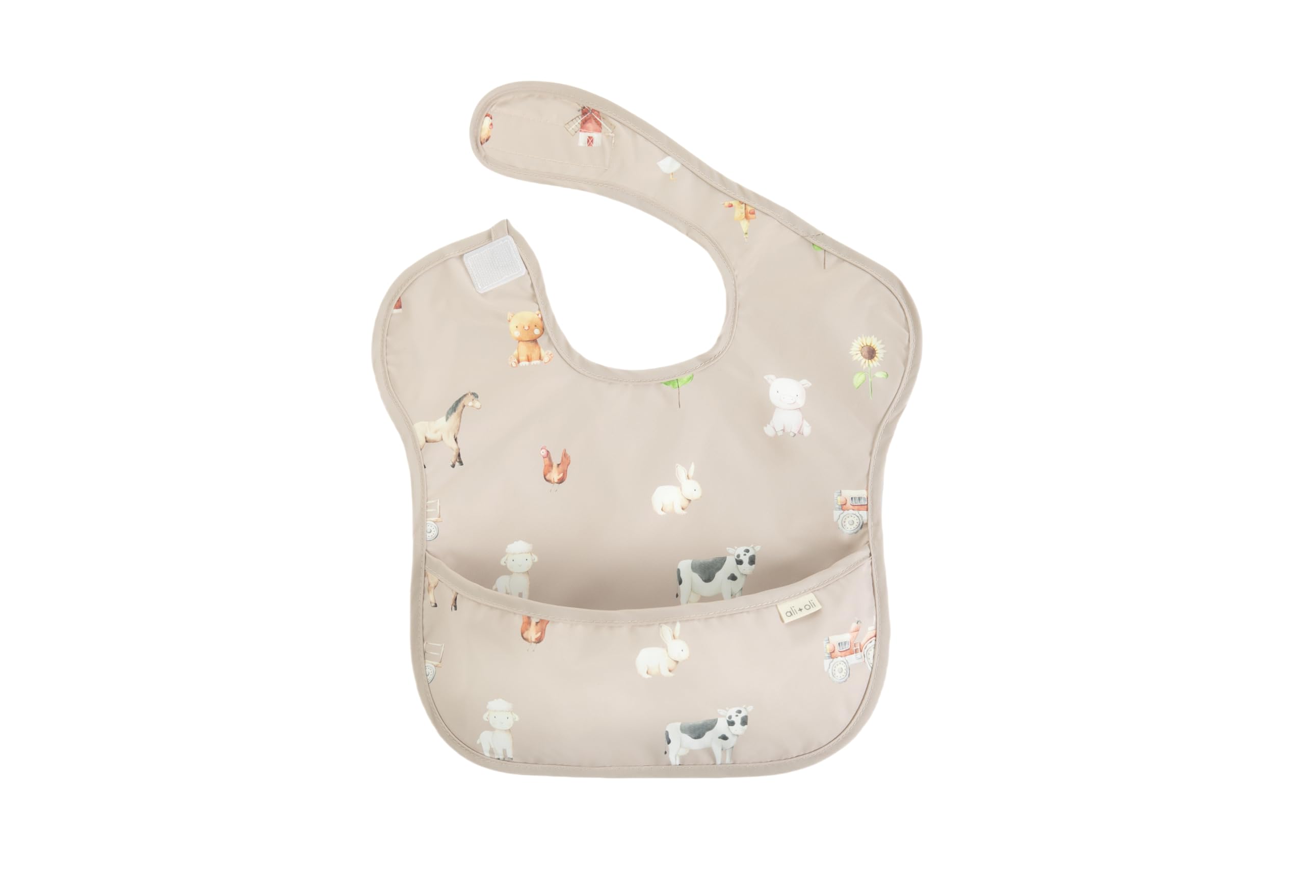 Ali+Oli Smock Bib ideal for baby showers and newborn welcomes.