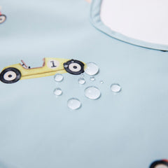 Ali+Oli Smock Bib waterproof protection for meals and spills.