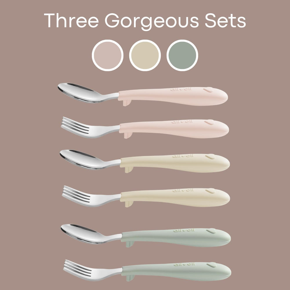 Ali+Oli toddler utensils travel-friendly set for on-the-go meals