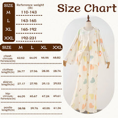ALIALAVESTA bedridden suit with magic stickers for simple dressing.