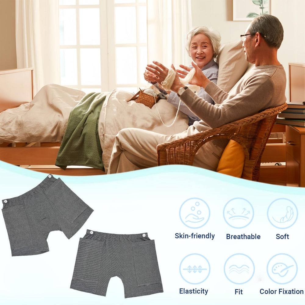 ALIALAVESTA opening under pocket design enables easy urine valve extension.