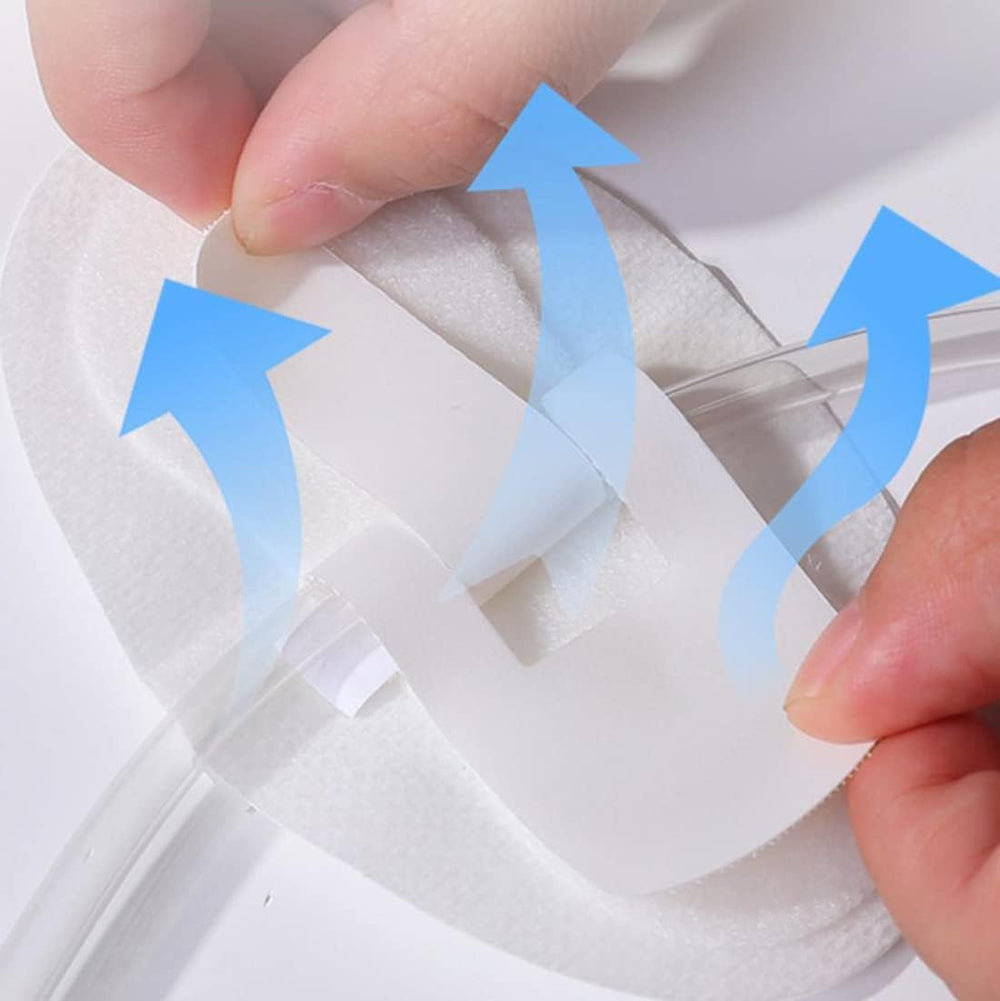 Aliewin catheter leg bag holder strap keeps bag away from skin for comfort