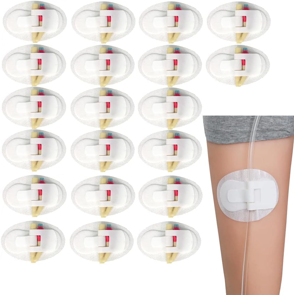 Aliewin catheter stabilization device bag holder shows secure tube placement for comfort