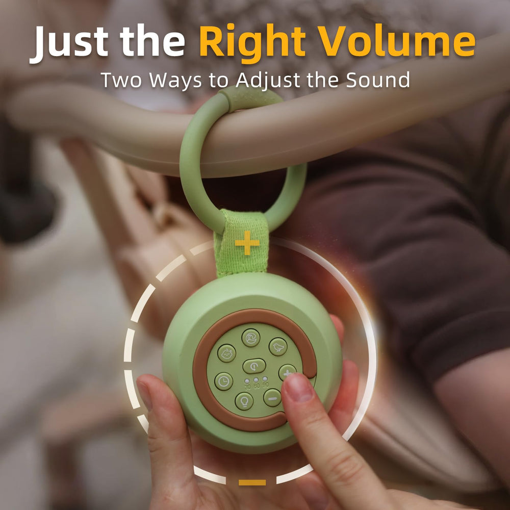 alilo Pocket Soother auto-off timer helps fit your baby’s sleep routine