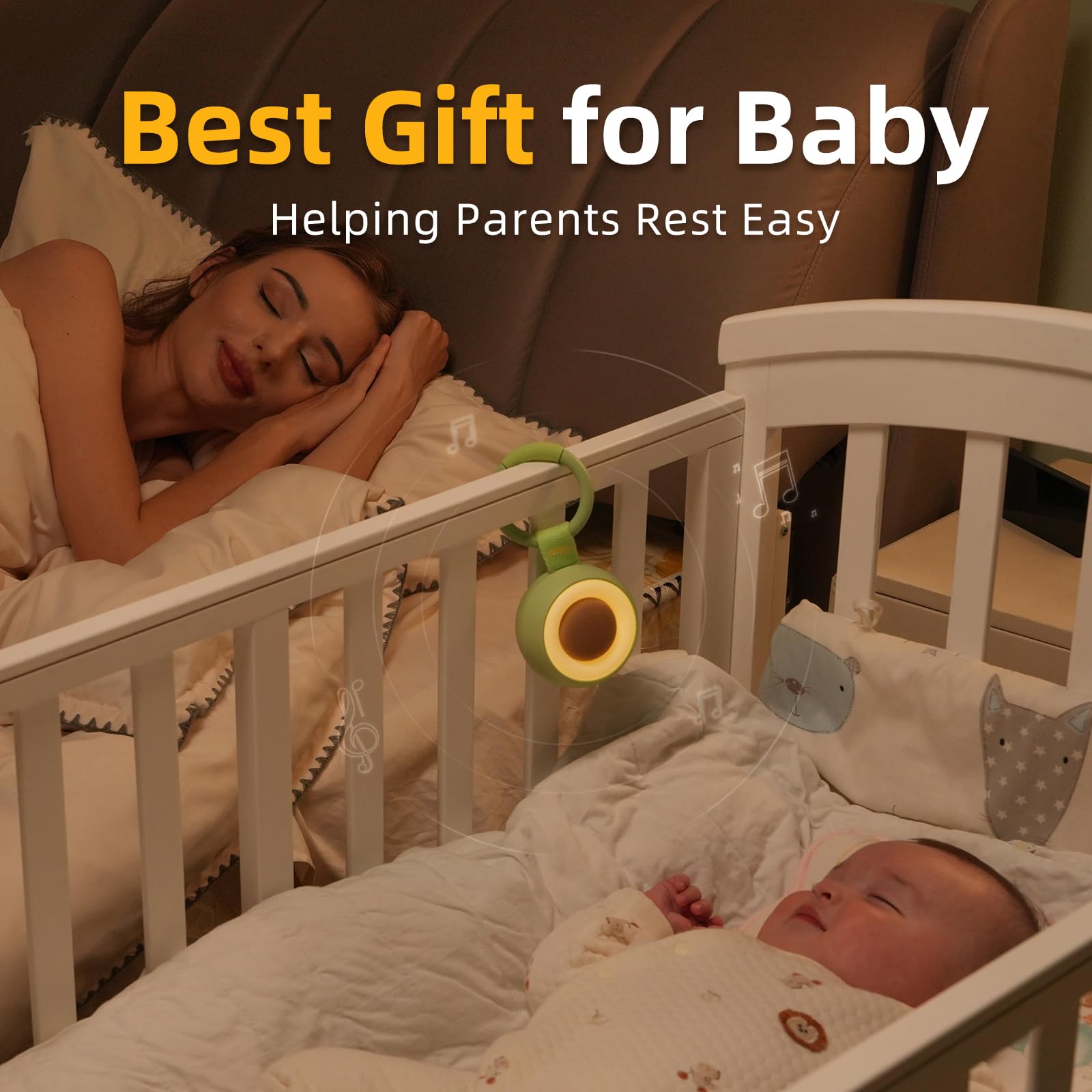 alilo Pocket Soother newborn gift idea for baby showers and registries