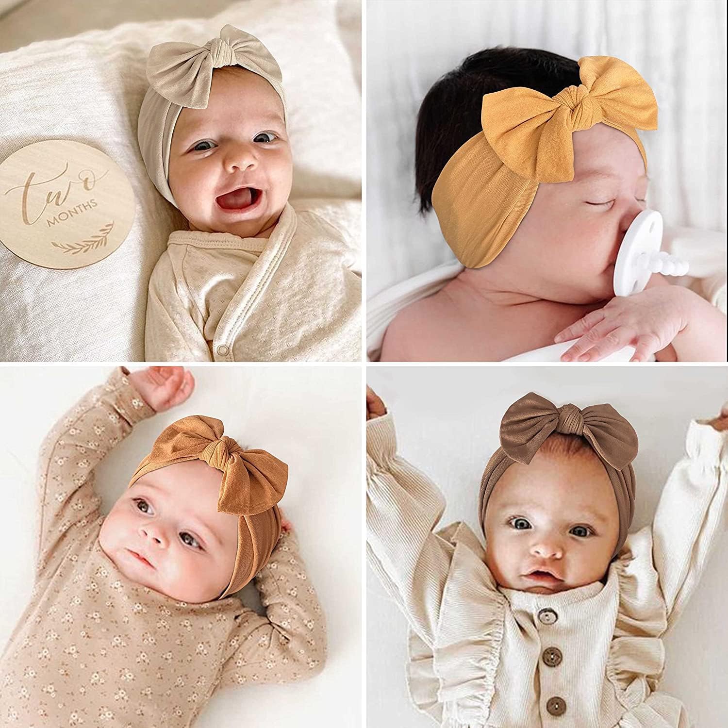 ALinmo gift-ready headbands ideal for baby showers and birthdays