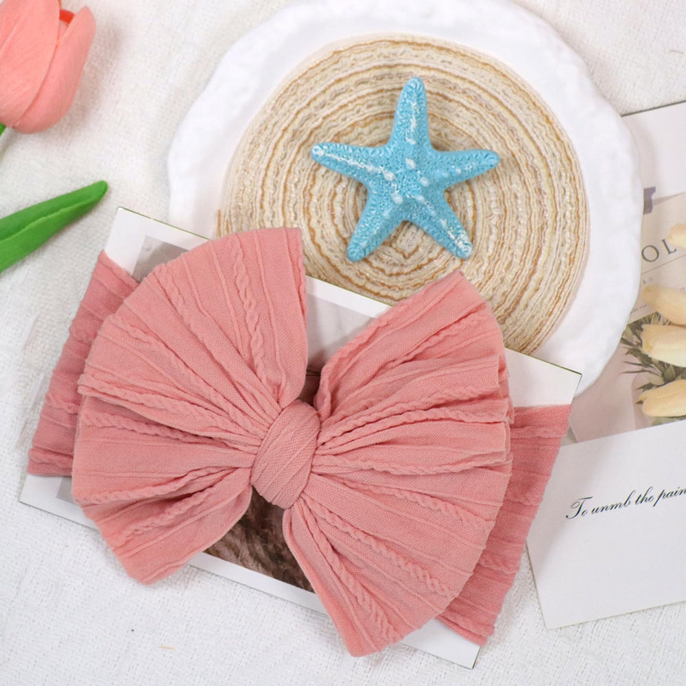 ALinmo newborn-to-toddler friendly headbands suitable for growing babies