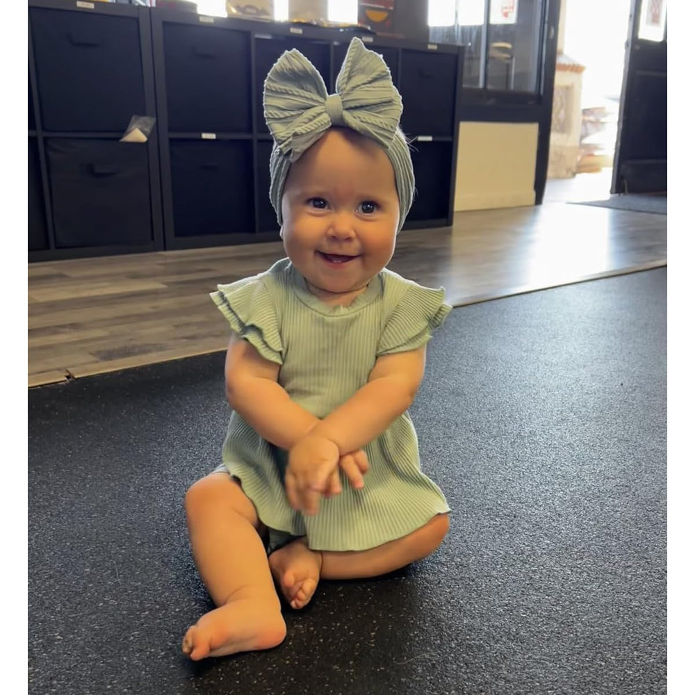 ALinmo one-size-fits-all headbands stretch to grow with your child