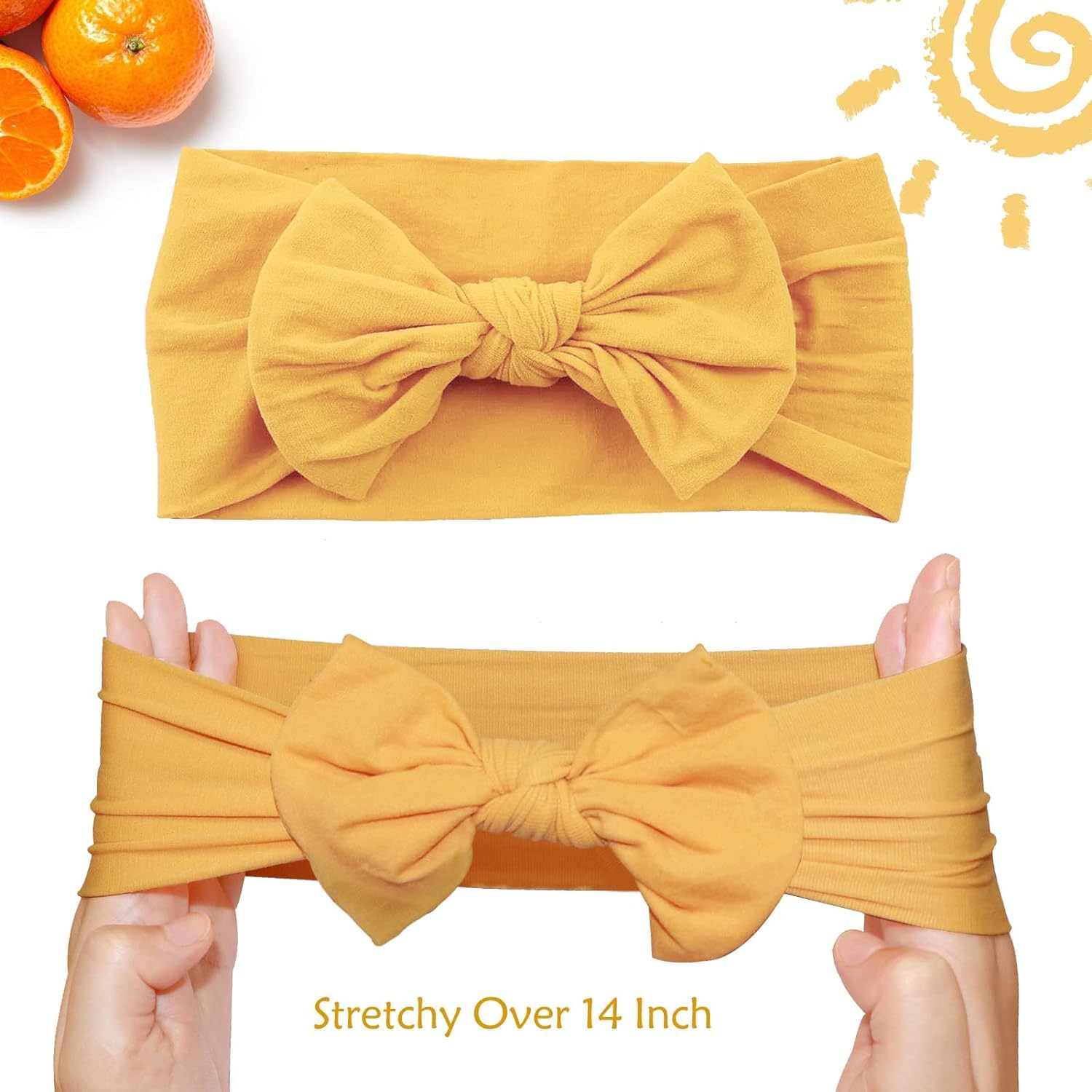ALinmo variety colors headbands pack helps coordinate outfits across ages