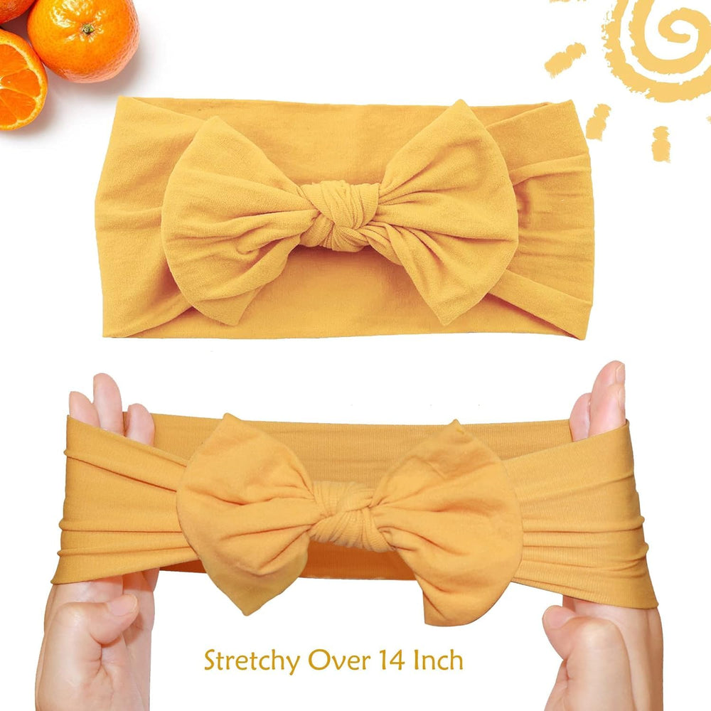 ALinmo variety colors headbands pack helps coordinate outfits across ages