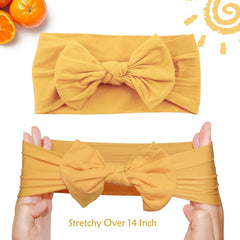 ALinmo variety colors headbands pack helps coordinate outfits across ages