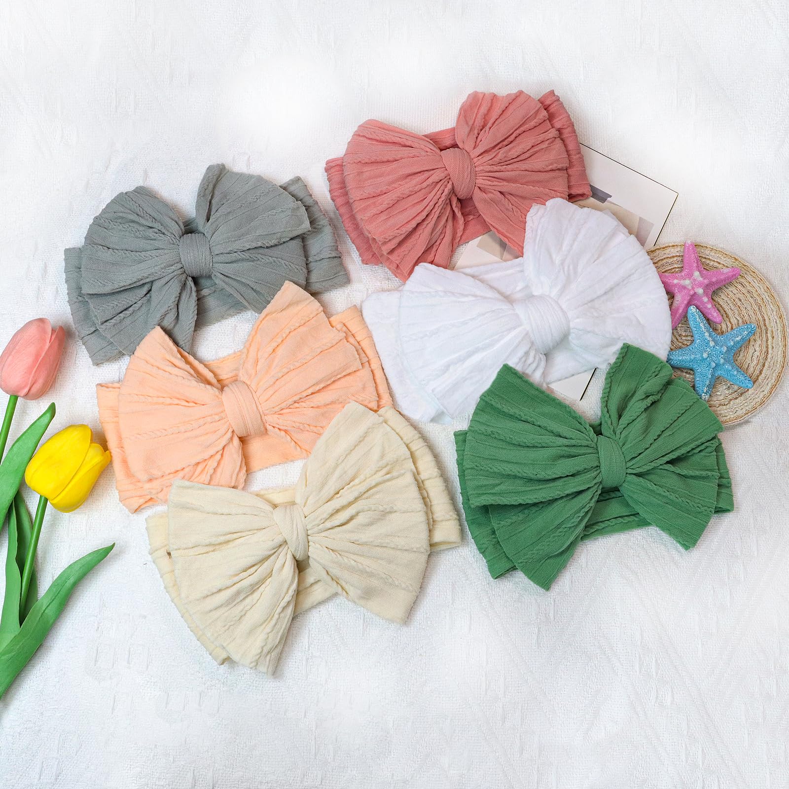 ALinmo versatile baby girl headbands to enhance outfits and photos